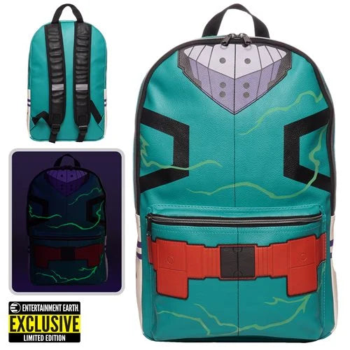 Loungefly My Hero Academia Deku Cosplay Backpack - Entertainment Earth Exclusive