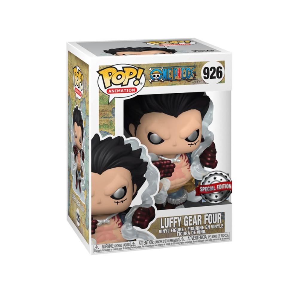 Funko Pop Animation: One Piece - Luffy Gear 4 Metalico Exclusivo