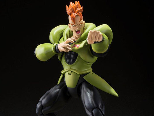 TAMASHII NATIONS Bandai Dragon Ball Z S.H.Figuarts Android 16 Event Exclusive