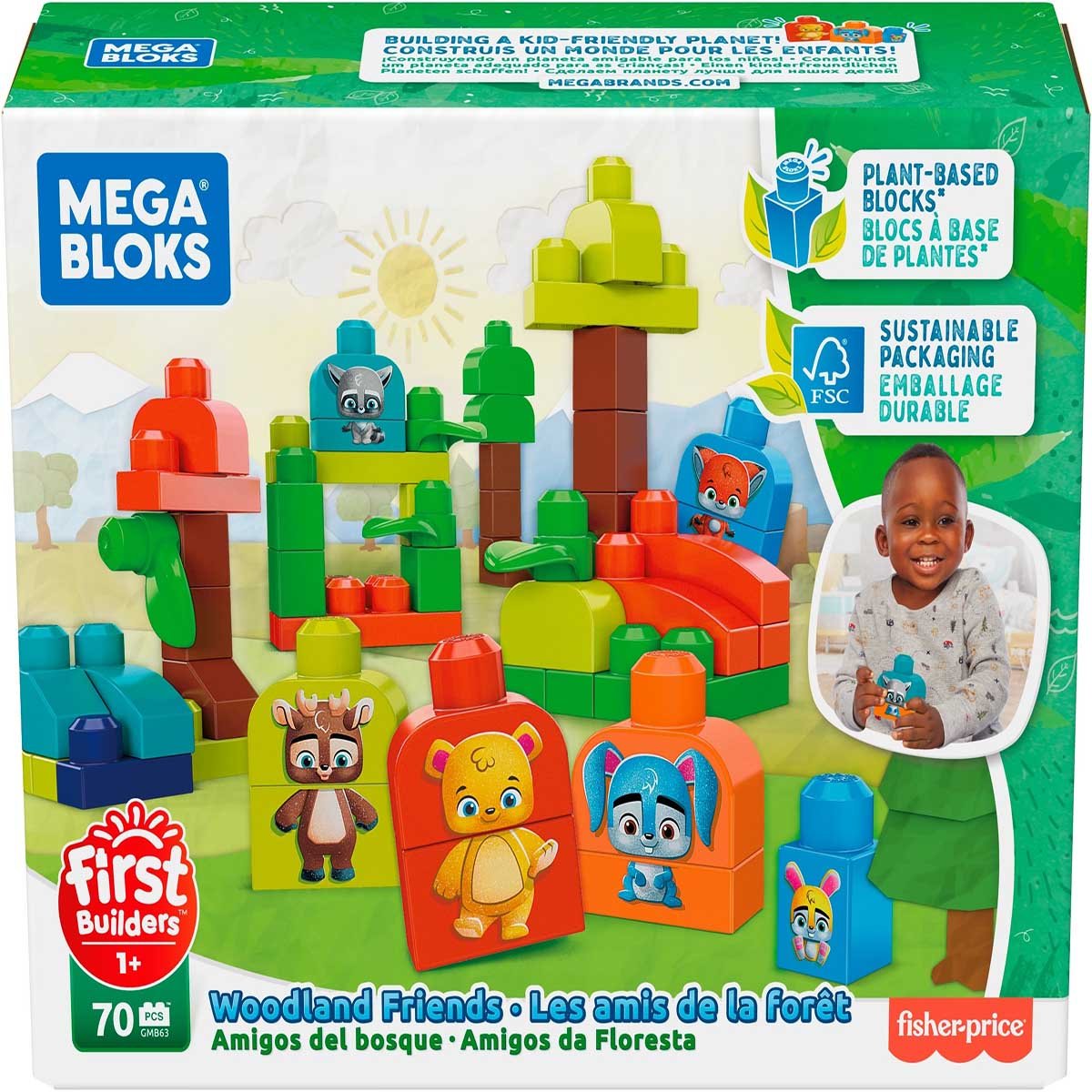 Amigos Del Bosque Mega Bloks Fisher Price