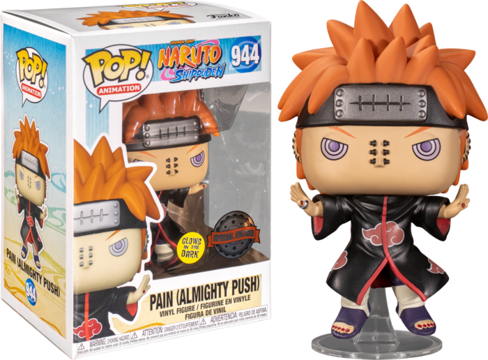 Funko Pop Animation: Naruto - Pain Shinra Tensei Glow Exclusivo