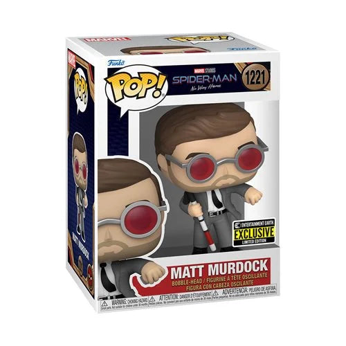 Funko Pop Spider-Man: No Way Home Matt Murdock with Brick - Entertainment Earth Exclusive