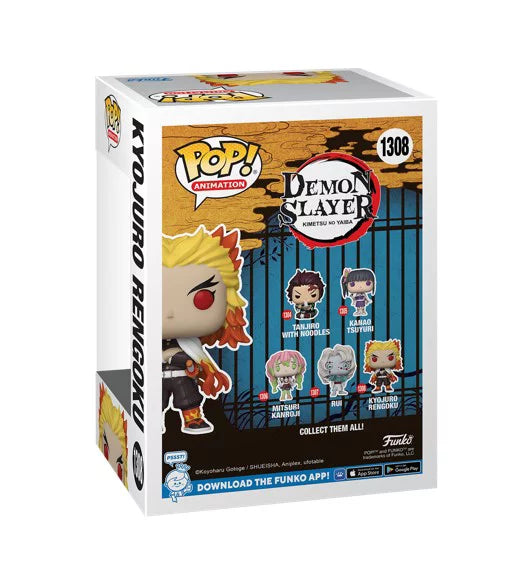 Funko Pop! Demon Slayer: Kimetsu no Yaiba Kyojuro Rengoku GITD Walmart Exclusive