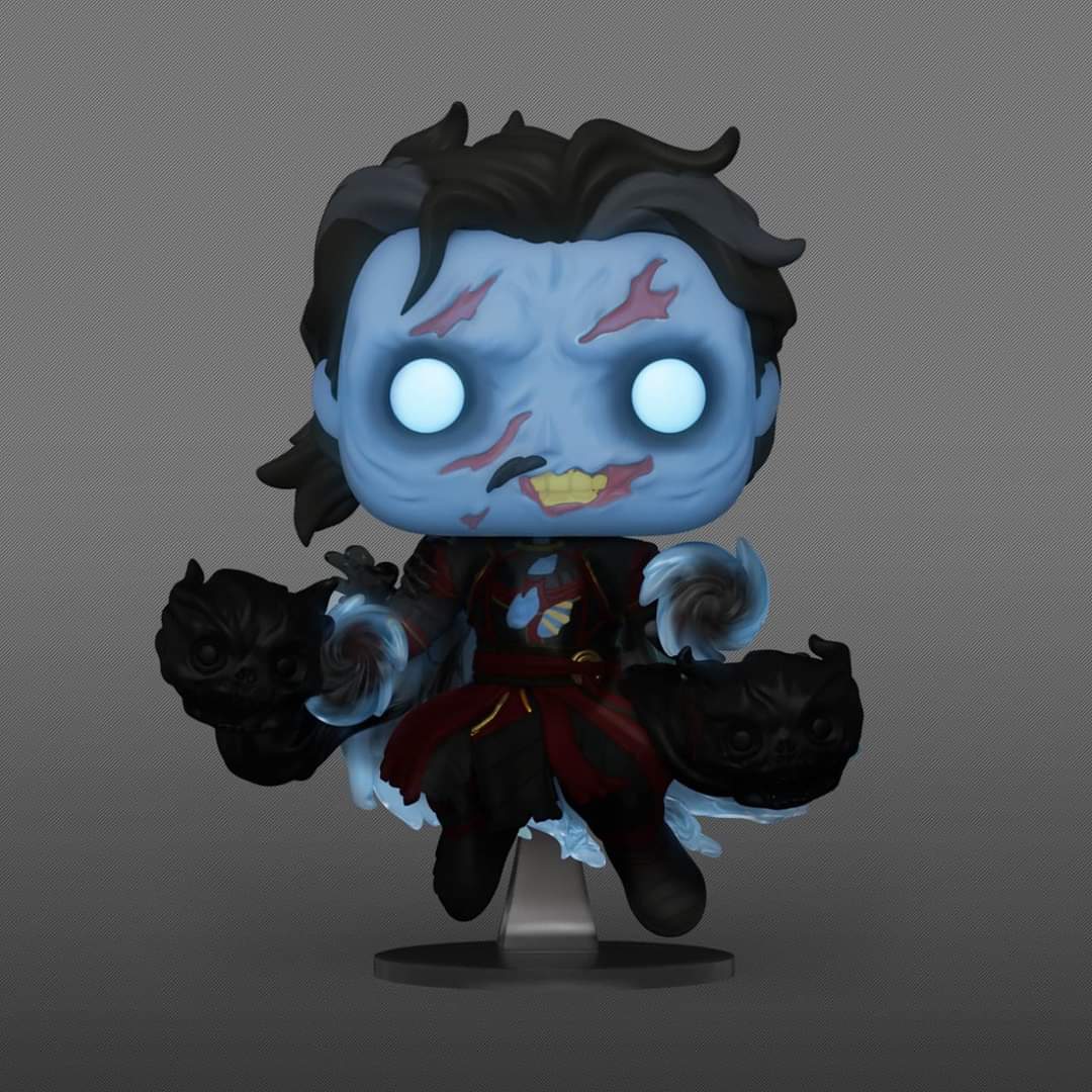 Funko Pop Marvel: Doctor Strange Multiverse of Madness - Dead Strange GLOW Exclusivo