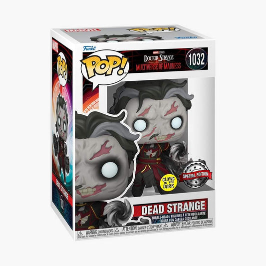 Funko Pop Marvel: Doctor Strange Multiverse of Madness - Dead Strange GLOW Exclusivo