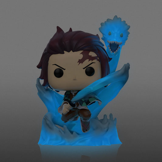 Funko Pop Animation: Demon Slayer - Tanjiro con Dragon Exclusivo
