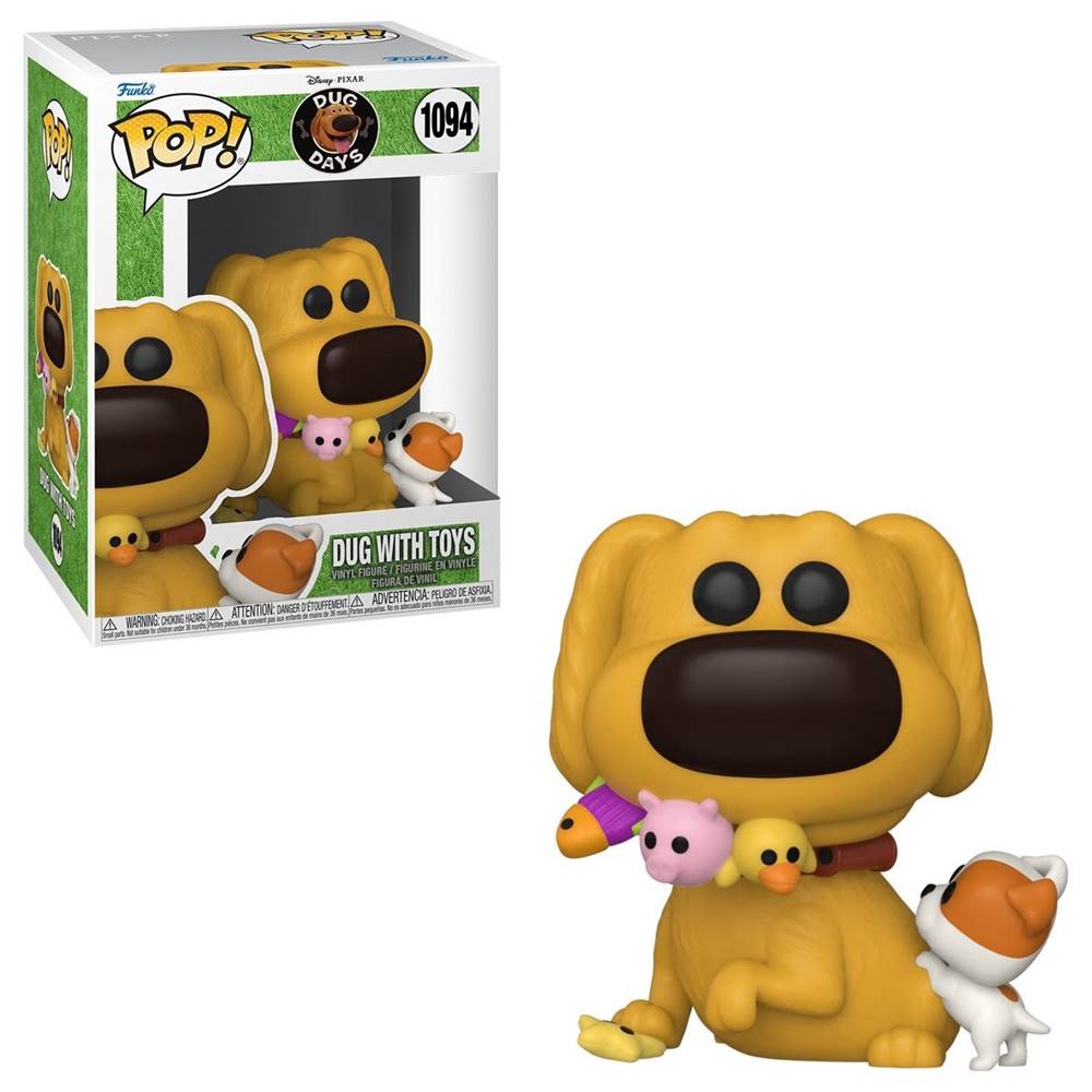 Funko Pop Disney: Dug Days - Dug con juguetes