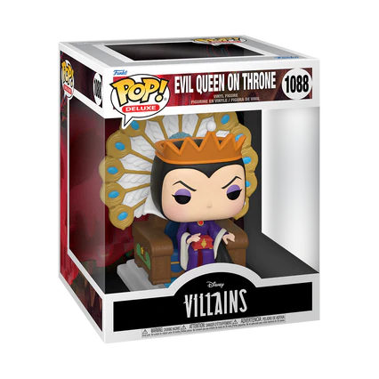 Funko Pop Deluxe: Villanos - Reina Malvada en Trono