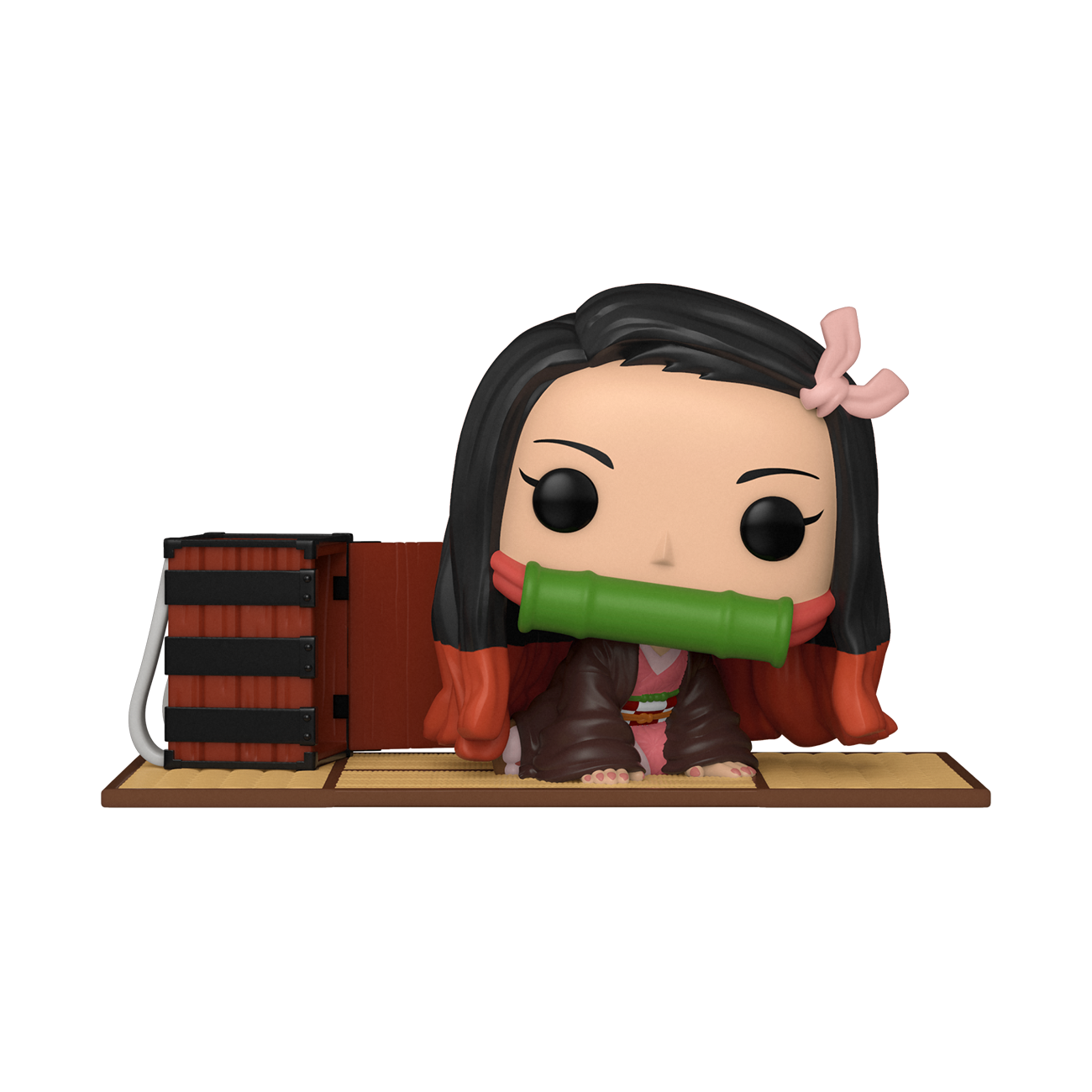 Funko Pop Deluxe: Demon Slayer - Mini Nezuko en su caja Exclusivo