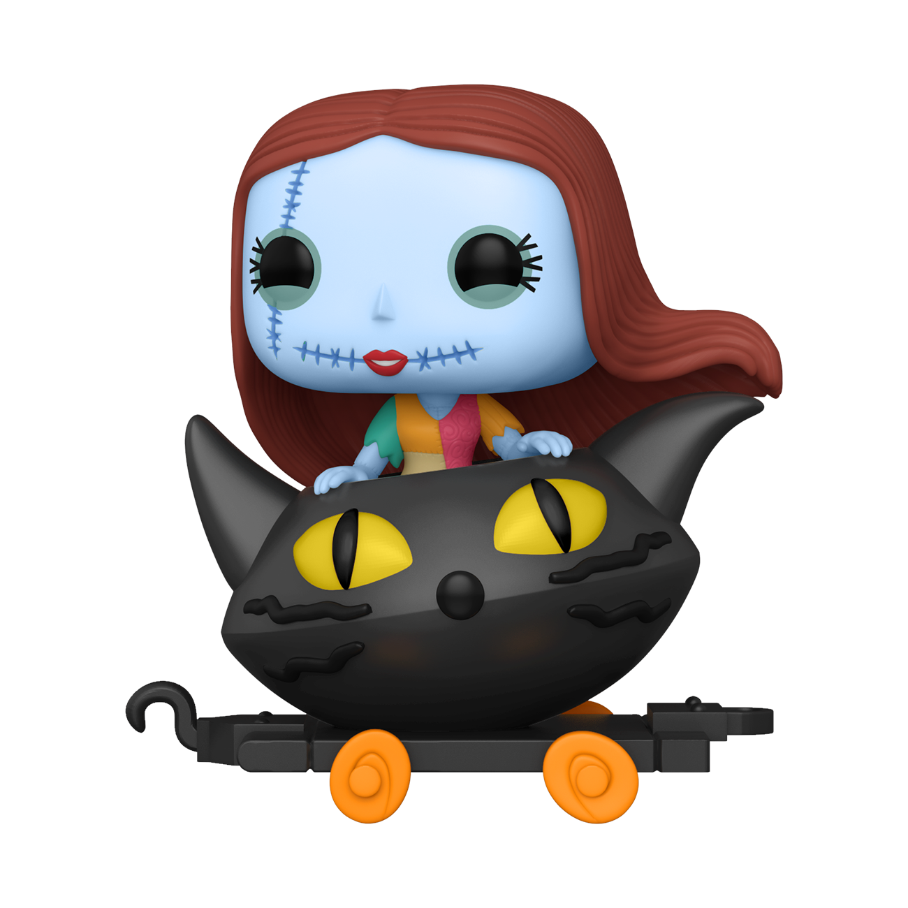 Funko Pop Train: Mundo de Jack - Sally en Carro Gato Halloween