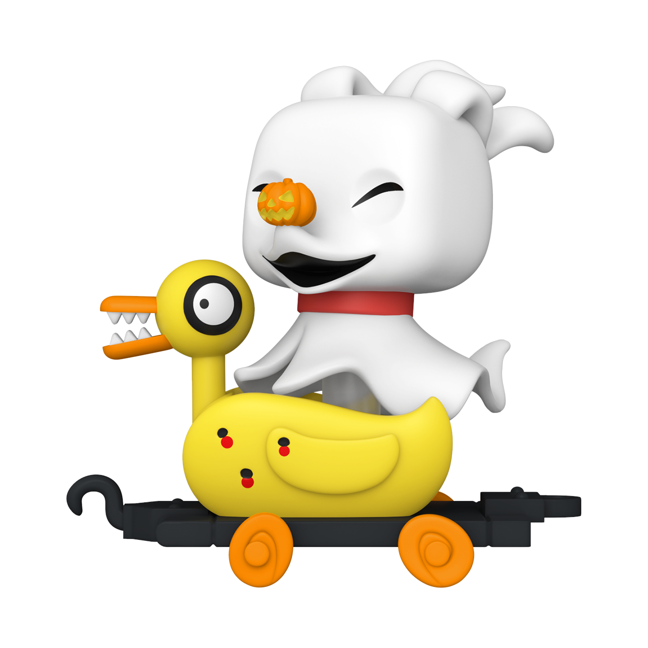 Funko Pop Train: Mundo de Jack - Zero en Carro Pato Halloween