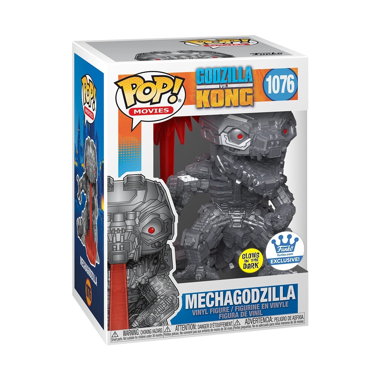 Funko Pop Movies: Godzilla Vs Kong - Mecha Godzilla Glow Exclusivo Funko Shop