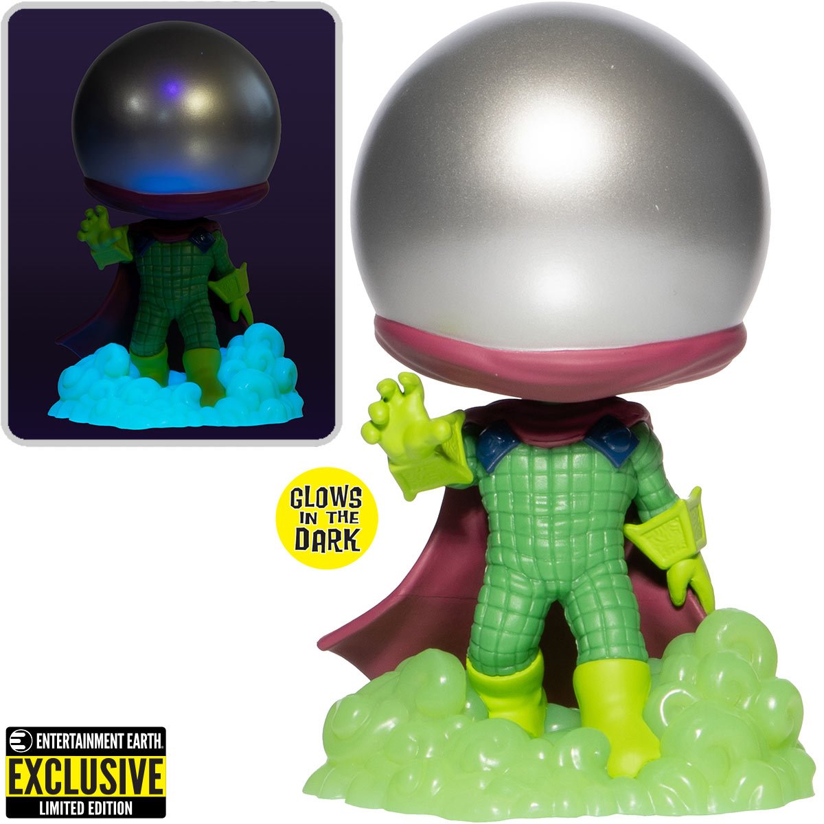 Funko Pop Marvel Mysterio 616 Glow-in-the-Dark - Entertainment Earth Exclusive