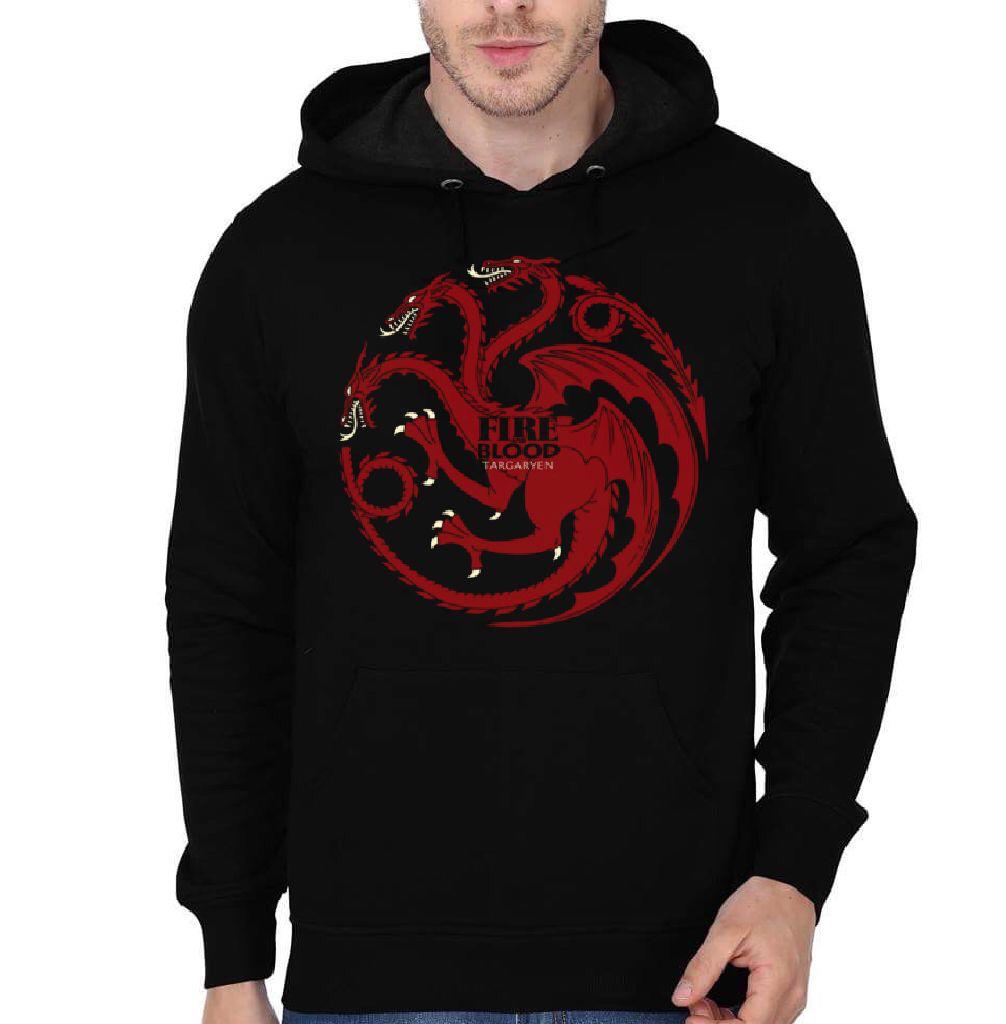 HBO'S Game of Thrones Men's Game of Thrones Targaryen Hoodie