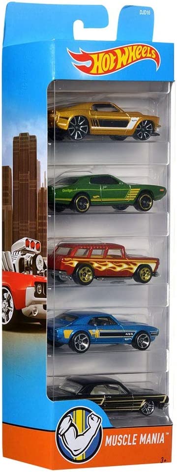 Hot Wheels Vehículo Paquete de 5