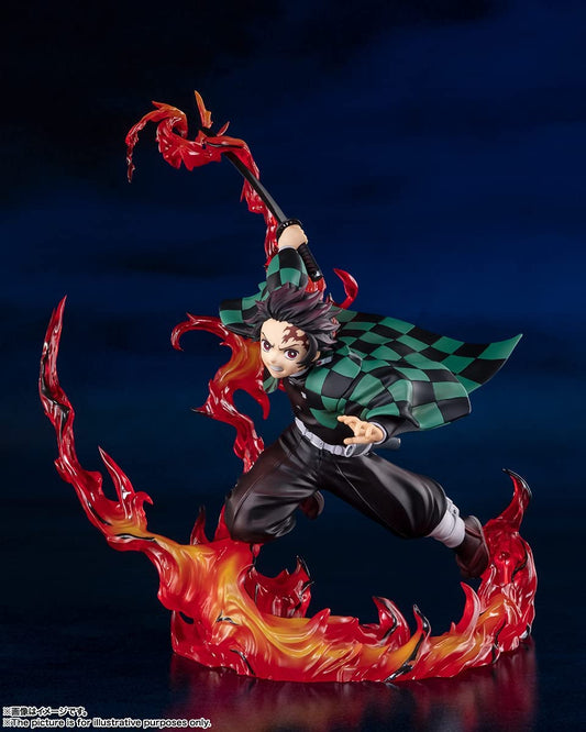 TAMASHII NATIONS Bandai Spirits Figuarts Zero - Demon Slayer - Tanjiro Kamado Total Concentration Breathing