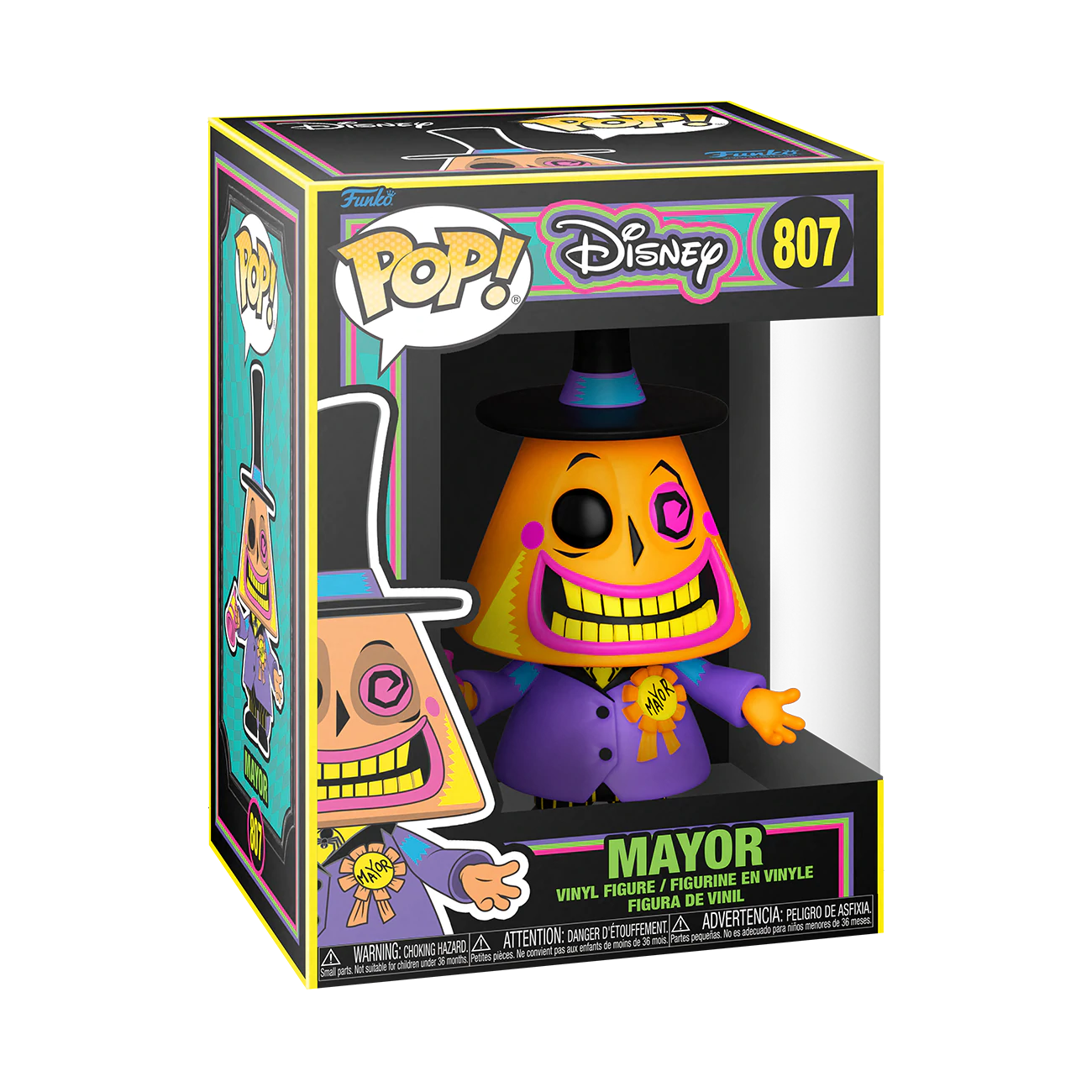 Funko Pop Disney: El Extraño Mundo De Jack Blacklight - Mayor