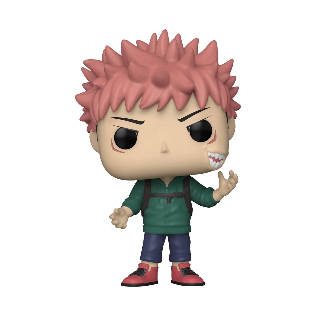 Funko Pop Animation: Jujutsu Kaisen - Yuji Itadori con boca de Sukuna Exclusivo