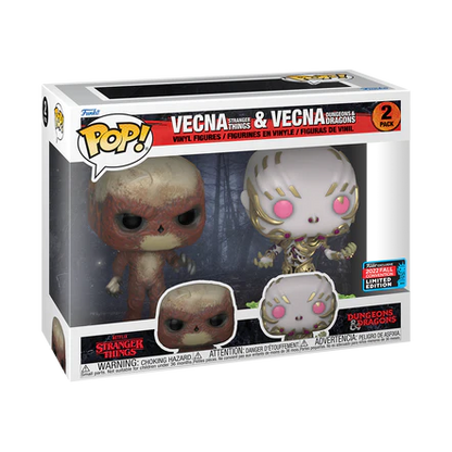 Funko Pop! vecna stranger things and vecna dungeons & dragons 2-pack