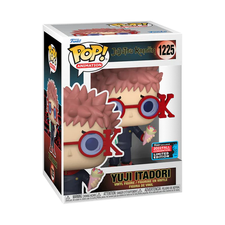 Funko Pop! yuji itadori with glasses - jujutsu kaisen