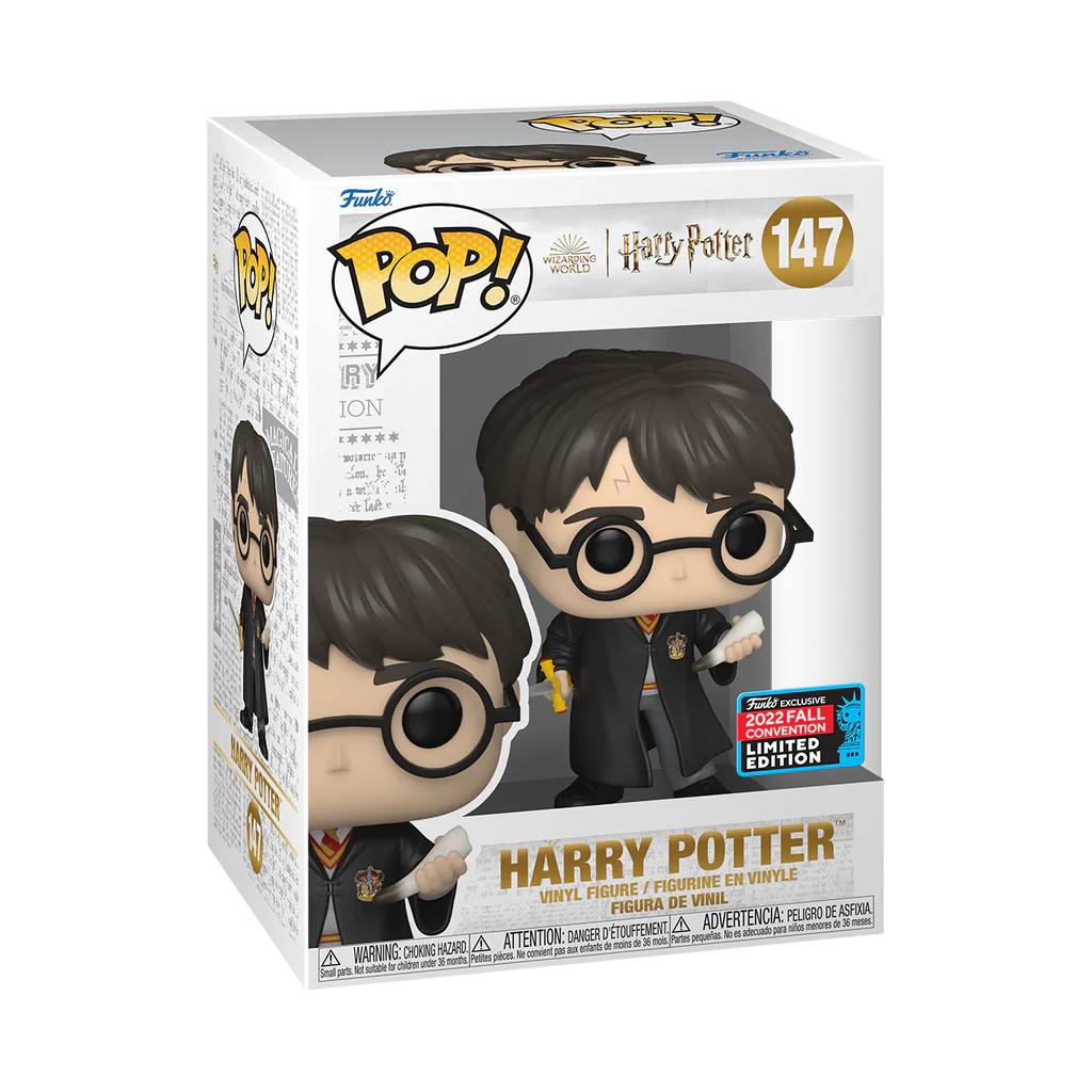 Funko Pop! harry potter with basilisk fang and sword