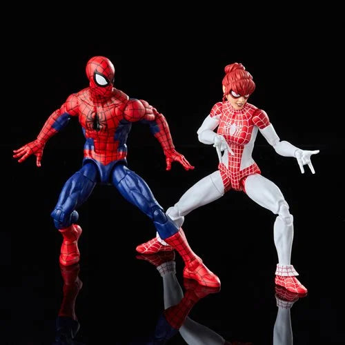 Hasbro Marvel Legends Spider-Man y Spinneret Paquete de 2