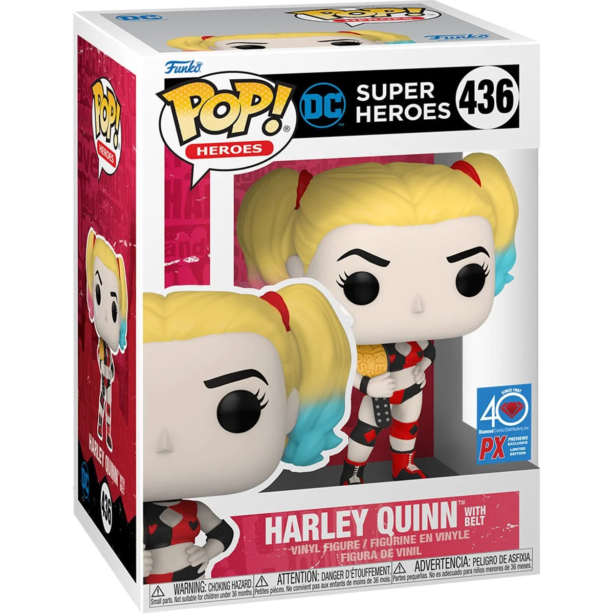 Funko Pop! Heroes: DC - Harley Quinn with Belt