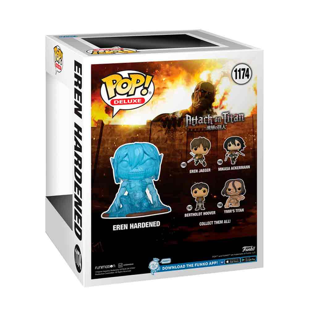 Funko Pop Animation Deluxe: Attack on Titan - Eren Yeager Endurecido