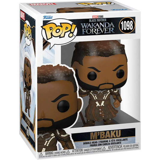 Funko Pop Marvel: Marvel Black Panther Wakanda Forever - M Baku