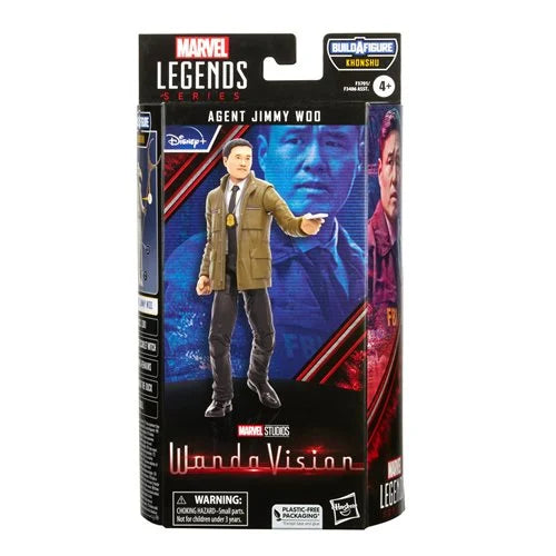 Hasbro Marvel Legends MCU Disney Plus WandaVision Agent Jimmy Woo