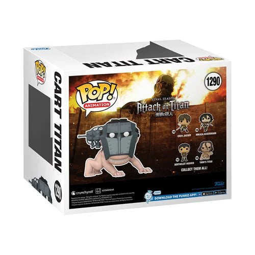 Funko Pop Animation: Attack on Titan - Cart Titan 6-Inch