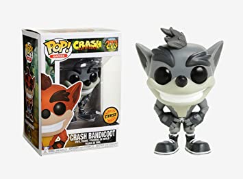 Funko Pop Games: Crash Bandicoot Black And White (Blanco Y Negro)