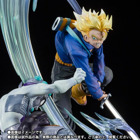 Bandai Tamashii Nations Dragon Ball Z FiguartsZERO Extra Battle Super Saiyan Trunks & Frieza