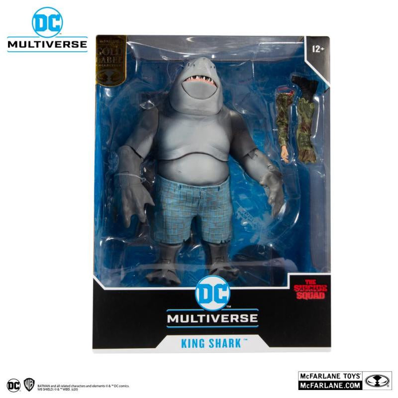 McFarlane DC Multiverse - King Shark (Gold Label) Megafig