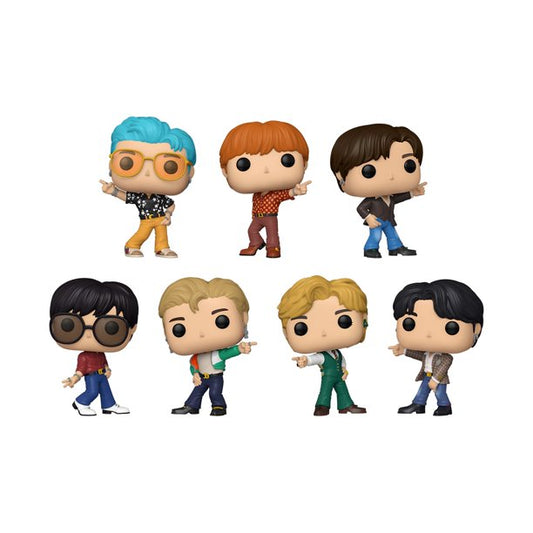 Funko Pop Rocks: BTS - Dynamite - Set de 7