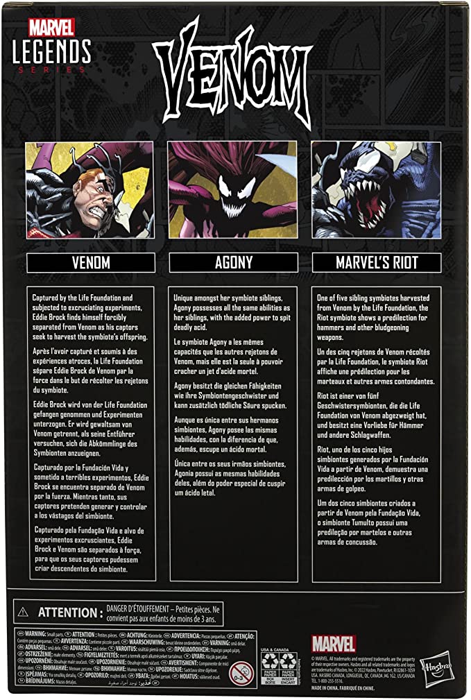 Hasbro Marvel Legends Series Venom Multipack