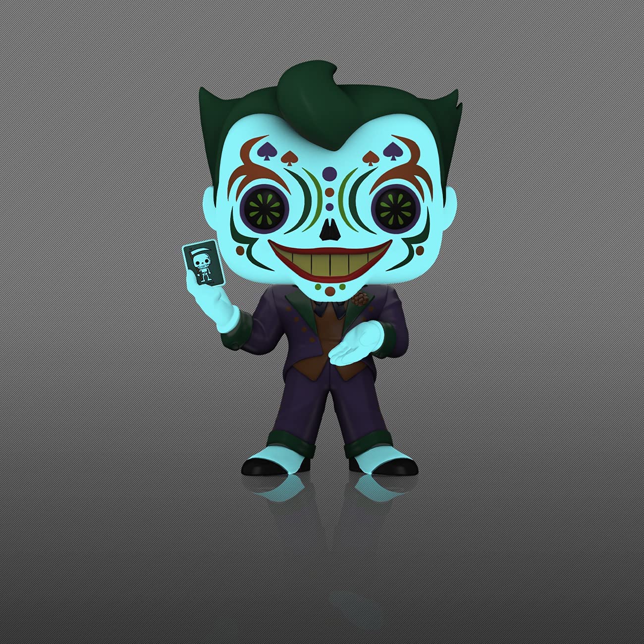 Funko Pop! Heroes: Dia De Los DC - Joker (Glow) Amazon Exclusive
