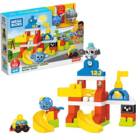 First Builders Sorpresa Peek A Boo Escuelita