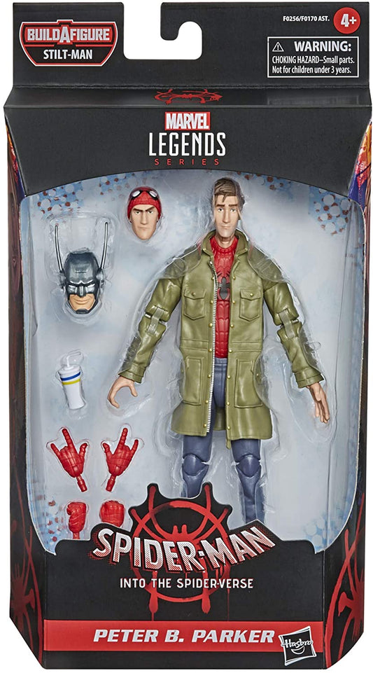 Marvel Hasbro Legends Series Spider-Man: Un Nuevo Universo - Peter B. Parker