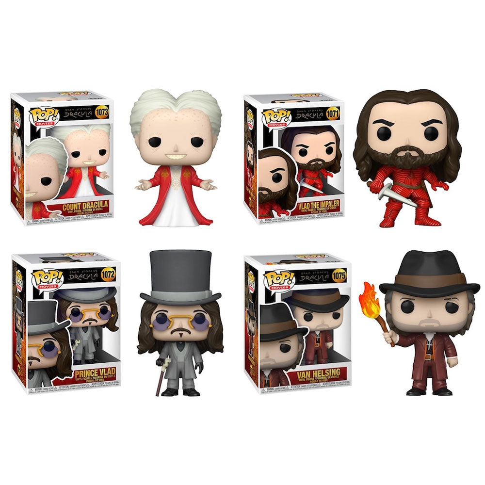 Funko Pop Movies: Bramstokers - Dracula Set 4 Piezas