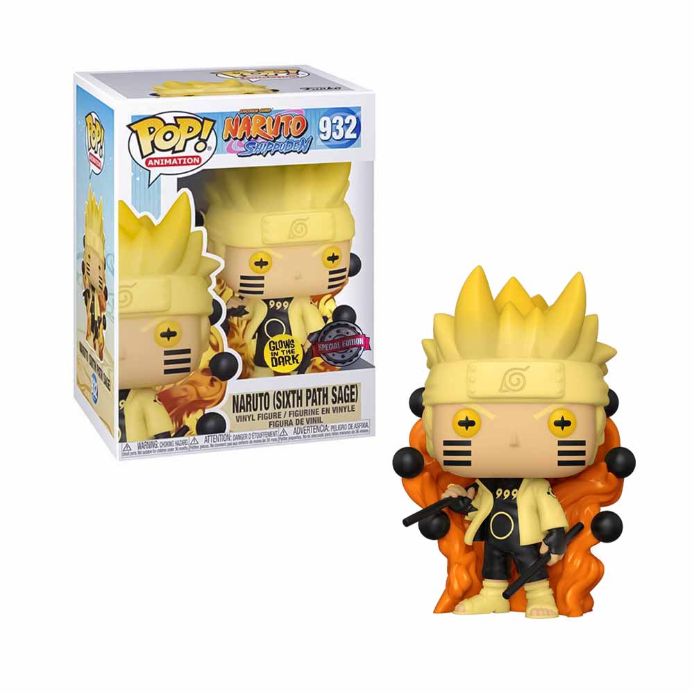 Funko Pop Animation: Naruto - Naruto Sabio de Los Seis Caminos GITD