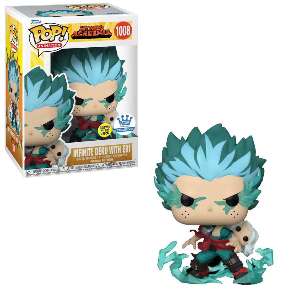 Funko Pop Animation: My Hero Academia - Infinite Deku with Eri (Glow in the Dark)