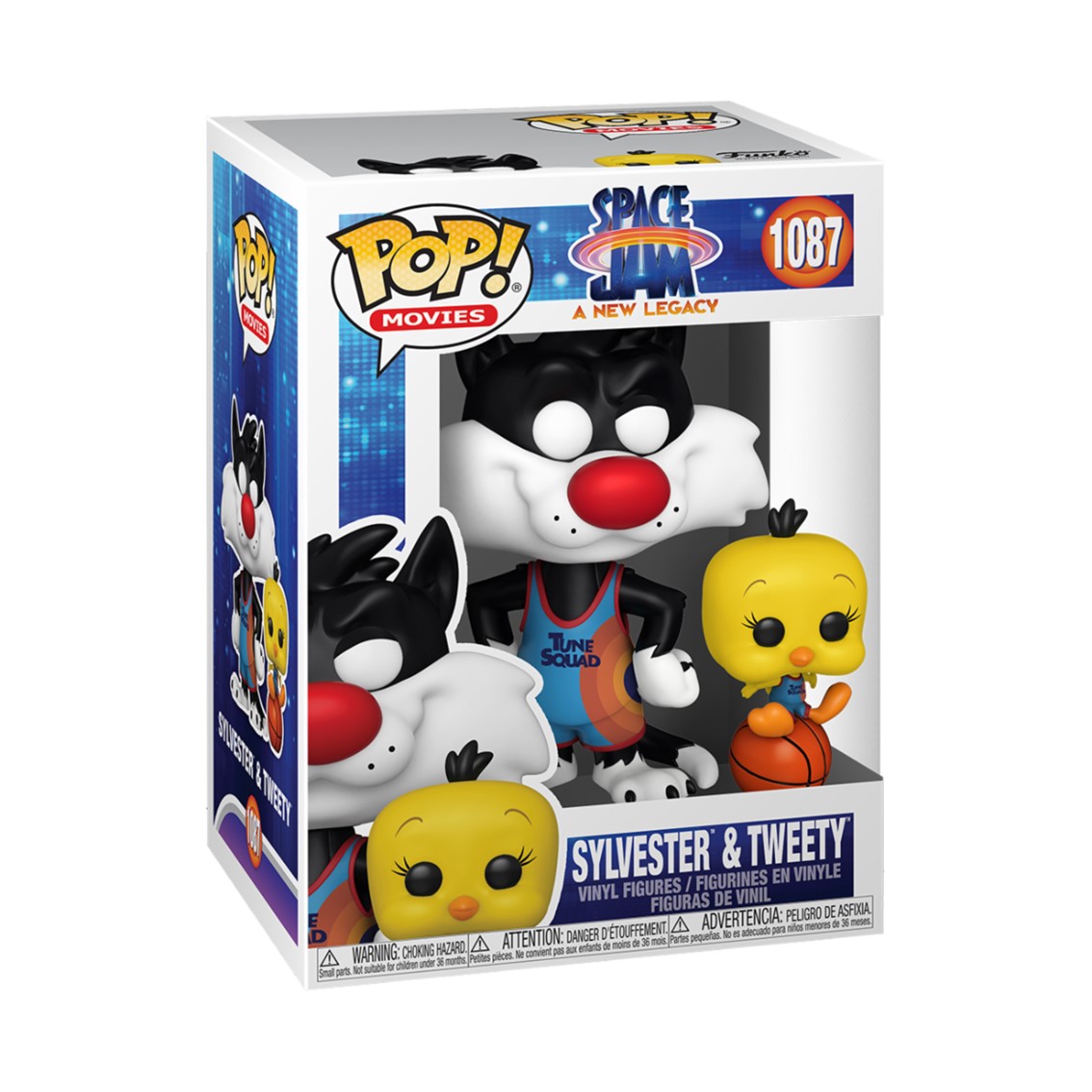 Funko Pop y Buddy: Space Jam, A New Legacy - Silvestre y Piolin