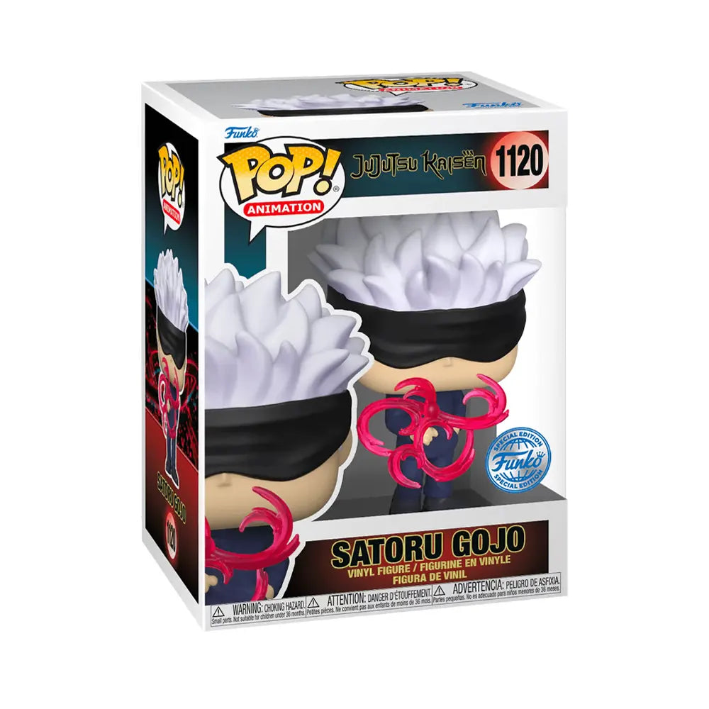Funko Pop Animation: Jujutsu Kaisen - Satoru Gojo Resplandor Rojo Exclusivo