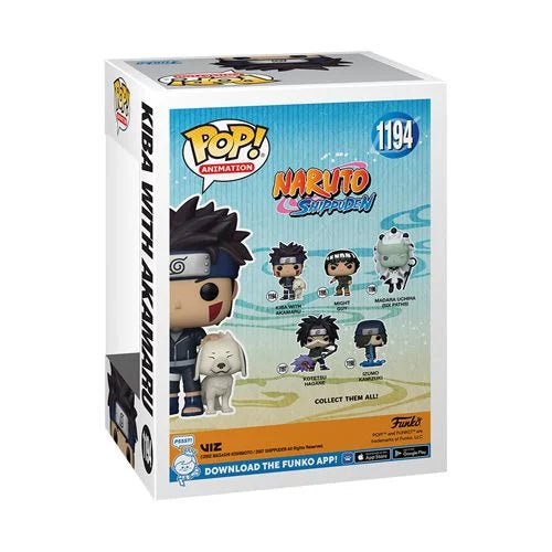 Funko Pop Animation: Naruto - Kiba con Akamaru