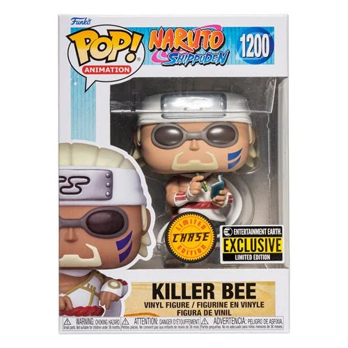 Funko Pop Animation: Naruto Killer Bee Entertainment Earth Exclusive Set 2 Piezas