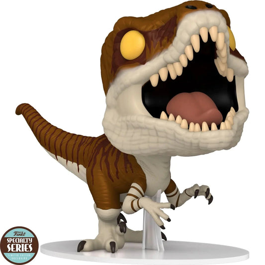 Funko Pop Movies: Jurassic World Dominion - Atrociraptor Tiger Specialty Series