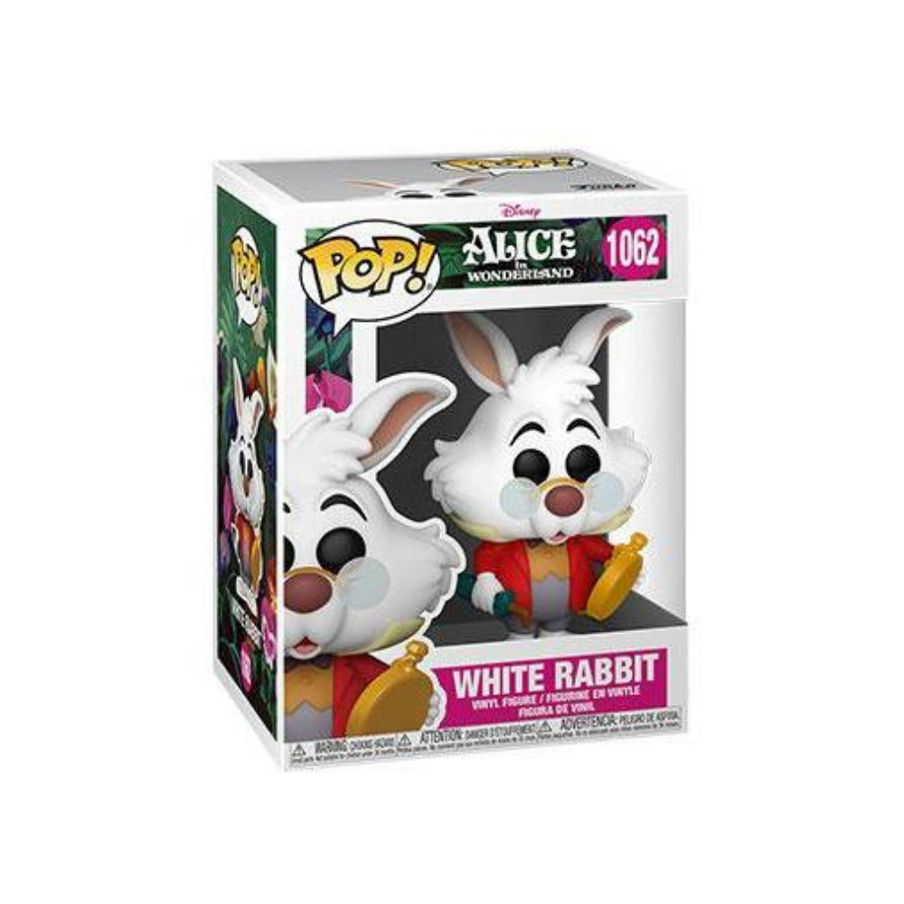 Funko Pop Disney: Alicia 70 Aniversario - Conejo Blanco con Reloj
