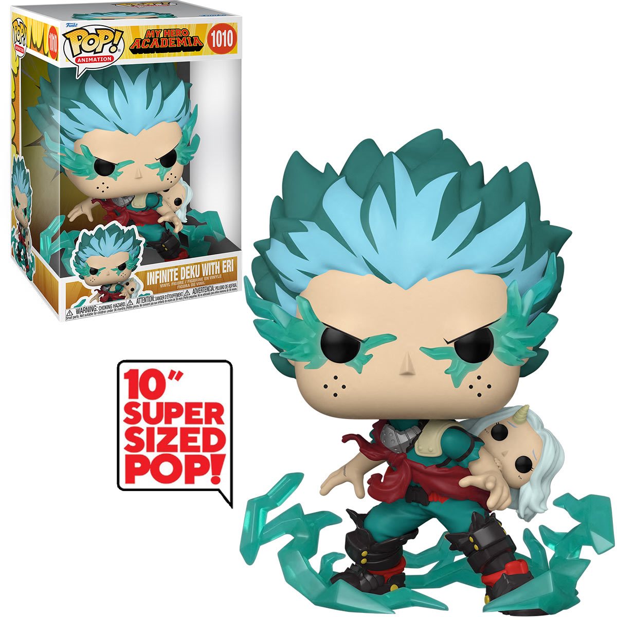 Funko Pop Animation: My Hero Academia - Infinite Deku 10 pulgadas