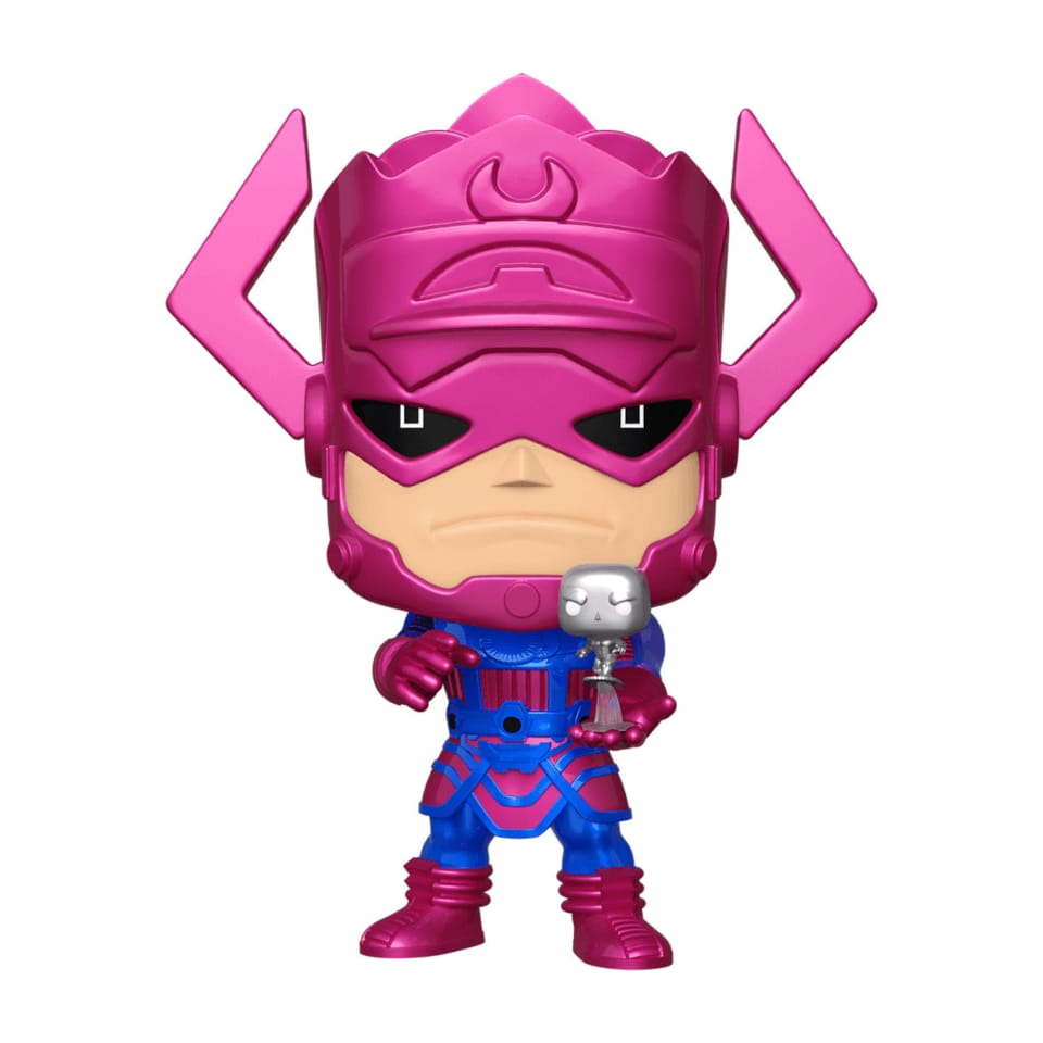 Funko Pop Jumbo: Marvel - Galactus 10 Pulgadas con Silver Surfer Exclusivo